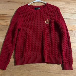 Vintage Lauren Ralph Lauren Crew Knit Sweather Petite Small